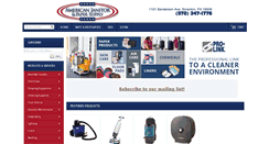 Desktop Screenshot of americanjanitor.com